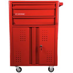 Carrinho Para Ferramentas Fechado Com 3 Gavetas Vermelho (NC-14) - Nocram