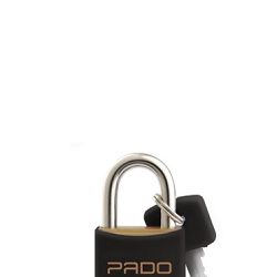 Cadeado Cores Preto 25mm - LT-25 - PADO