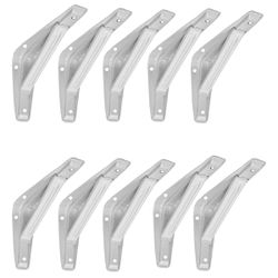 Cantoneira Reforçada Para Prateleira 8'' x 10'' - 10 Peças (32) – Fercar