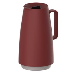 Bule Térmico Exata em Plástico Vermelho Com Ampola de Vidro 500ml (61636/056) - Tramontina