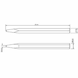 Ponteiro Sextavado 10'' (42705/110) - Tramontina Pro