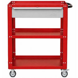 Carrinho Para Ferramentas Desmontável Com 1 Gaveta Vermelho (CD02) - Fercar