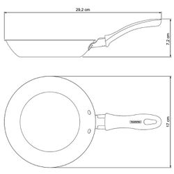 Frigideira Lins em Alumínio Antiaderente 16cm / 0,4L Bege (27805/334) - Tramontina
