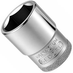 Soquete Sextavado 1/2'' x 24mm (015019) - Gedore