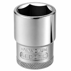 Soquete Sextavado 1/2'' x 24mm (015019) - Gedore