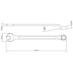 Chave Combinada 1/4'' (42245/100) - Tramontina
