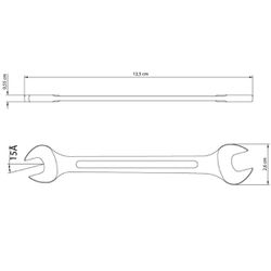 Chave Fixa 10 x 11mm (41120/103) - Tramontina