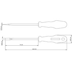Chave de Fenda 5/16'' x 4'' (41500/040) - Tramontina