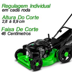 Cortador de Grama a Gasolina Com Recolhedor LF-650RM / 6,5 HP (2931355) - Trapp