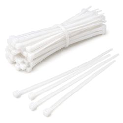 Abraçadeira de Nylon Natural 7,60 x 300mm Com 100 Unidades (80,0045) - Noll