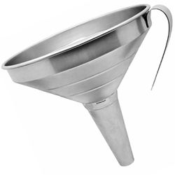 Funil Metálico Grande Para Trator Com Tela (1111-09) - Lupus