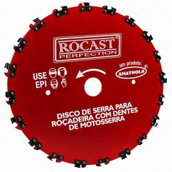 Disco de Serra Para Roçadeira 230mm x 20D (305,0010) - Rocast