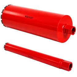 Broca Coroa Diamantada Turbo Para Perfuratriz 63 x 450mm (723,0002) - Rocast