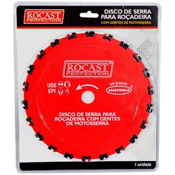 Disco de Serra Para Roçadeira 230mm x 22D (305,0011) - Rocast