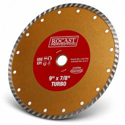 Disco Diamantado Para Esmerilhadeira 9 x 7/8'' (34,0019) - Rocast