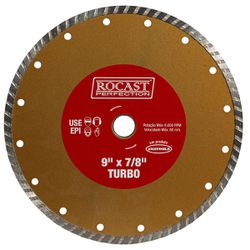 Disco Diamantado Para Esmerilhadeira 9 x 7/8'' (34,0019) - Rocast