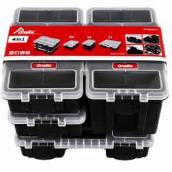 Conjunto de Organizadores Plásticos 4 em 1 (O320020) - Onsite