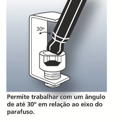 Chave Hexagonal Abaulada 9/64'' (44461/006) - Tramontina Pro