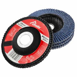 Kit Disco de Lixa Flap 4.1/2'' x 7/8'' - GR80 Com 20 Unidades (746785) - Onsite