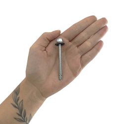 Kit Kit Parafuso Autobrocante Com Cabeça Sextavada e Arruela 6,3mm x 2.1/2'' (16,0014) - Nord