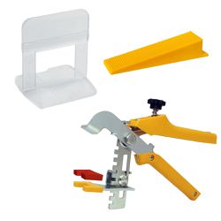 Espaçador 2,0mm (500 Uni.) + Alicate + Cunha (500 Uni.) - Cortag