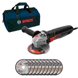 Esmerilhadeira 4.1/2'' 9002 700W 127V + 10 Discos e Bolsa - Skil
