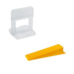 Espaçador 1,5mm (500 Uni.) + Cunha (500 Uni.) - Cortag