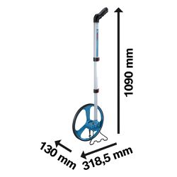 Roda de Medição Bosch GWM 32 com bolsa de proteção