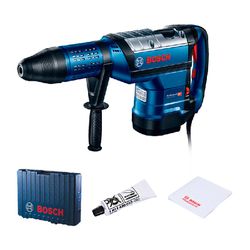 Martelo perfurador Bosch GBH 12-52 DV com SDS max em maleta