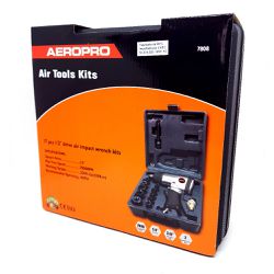 Chave de Impacto Pneumática 1/2'' com Soquetes 9 a 27mm RP7808 - AEROPRO