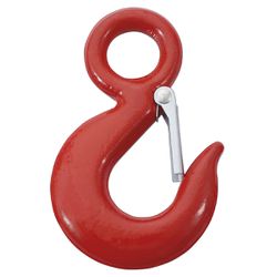 Kit Gancho De Aço Com Olhal E Trava 1500kg 3/8'' (5,0003) - Nord 