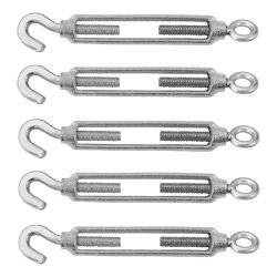 Kit Esticador Para Cabo De Aço Gancho/olhal 5/8'' 3,0006 (Com 5 Unidades) - Nord 