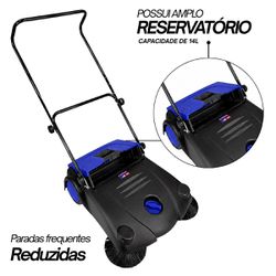 Varredeira Manual Para Pisos Com Reservatório 14L (JFVC002) - K2