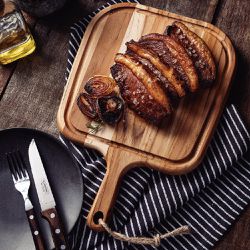Tábua Para Steak Provence em Madeira (13410/359) - Tramontina