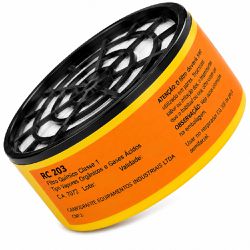 Kit Com 02 Filtros Para Respirador RC203 (012120412) - Carbografite