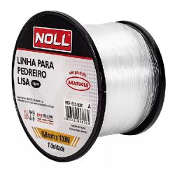 Jogo de Linhas Para Pedreiro em Nylon Liso 0,8mm x 100m Com 2 Unidades (615,0001) - Noll