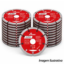 Kit Disco de Corte Diamantado Segmentado Para Serra Mármore e Esmerilhadeira 110mm Com 20 Unidades (745521) - Onsite