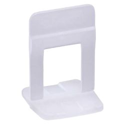 Espaçador Para Nivelador 1,0mm - 1000 Unidades Com Balde Flexível Para Construção 42L - Cortag