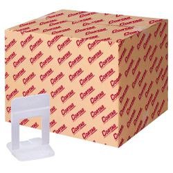 Espaçador Para Nivelador 1,0mm - 1000 Unidades Com Balde Flexível Para Construção 26L - Cortag