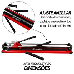 Cortador Manual de Pisos e Azulejos 90cm (715409) - Onsite