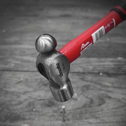 Martelo Bola Com Cabo de Fibra 450g (706163) - Onsite