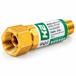 Válvula Corta Fogo Para Regulador de Oxigênio 9/16'' (60-039-031) - K2