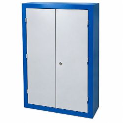 Armário Para Ferramentas Fechado Com 3 Gavetas Azul (54) - Fercar
