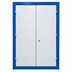 Armário Para Ferramentas Fechado Com 3 Gavetas Azul (54) - Fercar