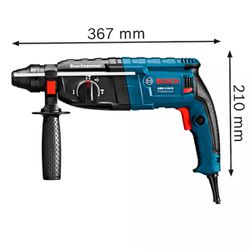 Martelete rompedor Bosch GBH 2-24 D 820W em maleta