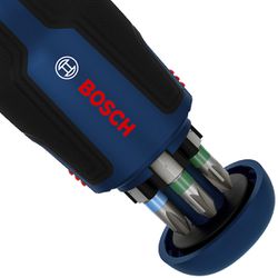 Chave de Fenda Toco Com Catraca e Bits (1600A039PW) - Bosch Pro