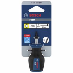 Chave de Fenda Torx Toco T25 x 1'' (1600A039TT) - Bosch Pro