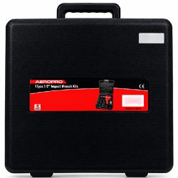 Chave de Impacto Pneumática Com Maleta e 17 Peças 1/2'' / 610 Nm (RP 17808-A) - Aeropro