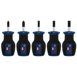 Jogo de Chaves de Fenda Toco PZ / SL Com 5 Unidades (1600A03HU7) - Bosch Pro