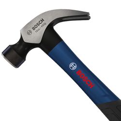 Martelo Carpinteiro Com Cabo de Fibra 30cm (1600A03AK7) - Bosch Pro